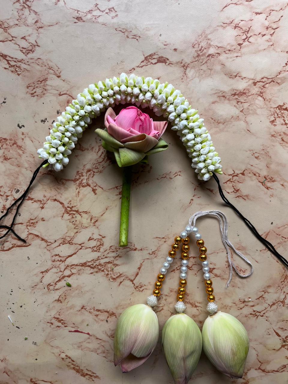 bridal veni hair accessory